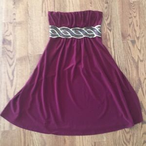 Blu Heaven strapless dress size s